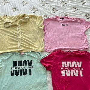 Juicy couture shirt bundle